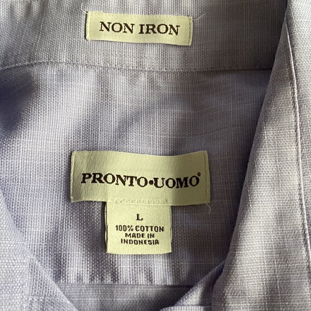 Pronto Uomo Men’s Button Down Shirt - Picture 2 of 4